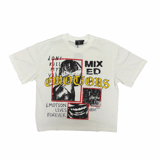 Mixed Emotion Forever T-Shirt White