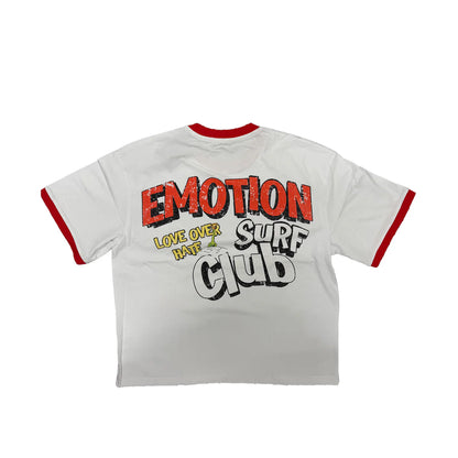 Mixed Emotion Surf Club T-Shirt White