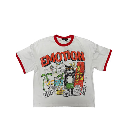 Mixed Emotion Surf Club T-Shirt White