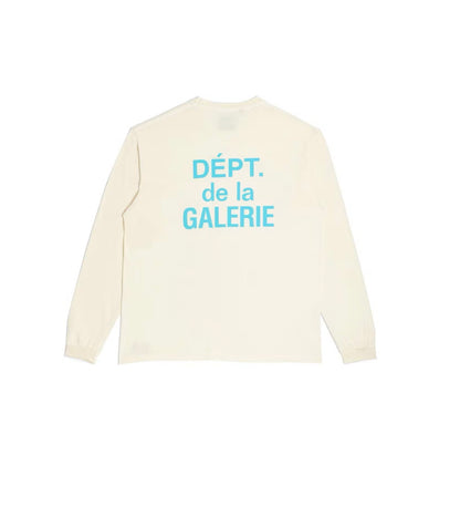 Gallery Dept De La Galerie Pocket Long Sleeve Cream/Light Blue