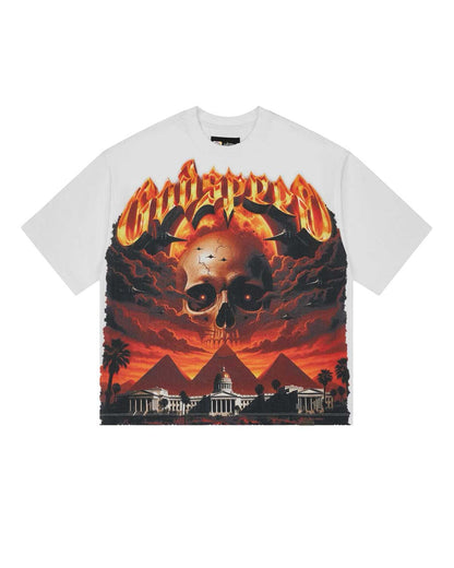 Godspeed Echoes Of Empire T-Shirt White
