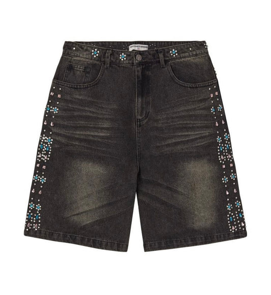 Vale Forever Candy Jean Shorts Black
