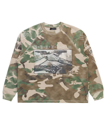 Boredom Kills Trust Thermal Long Sleeve Camo