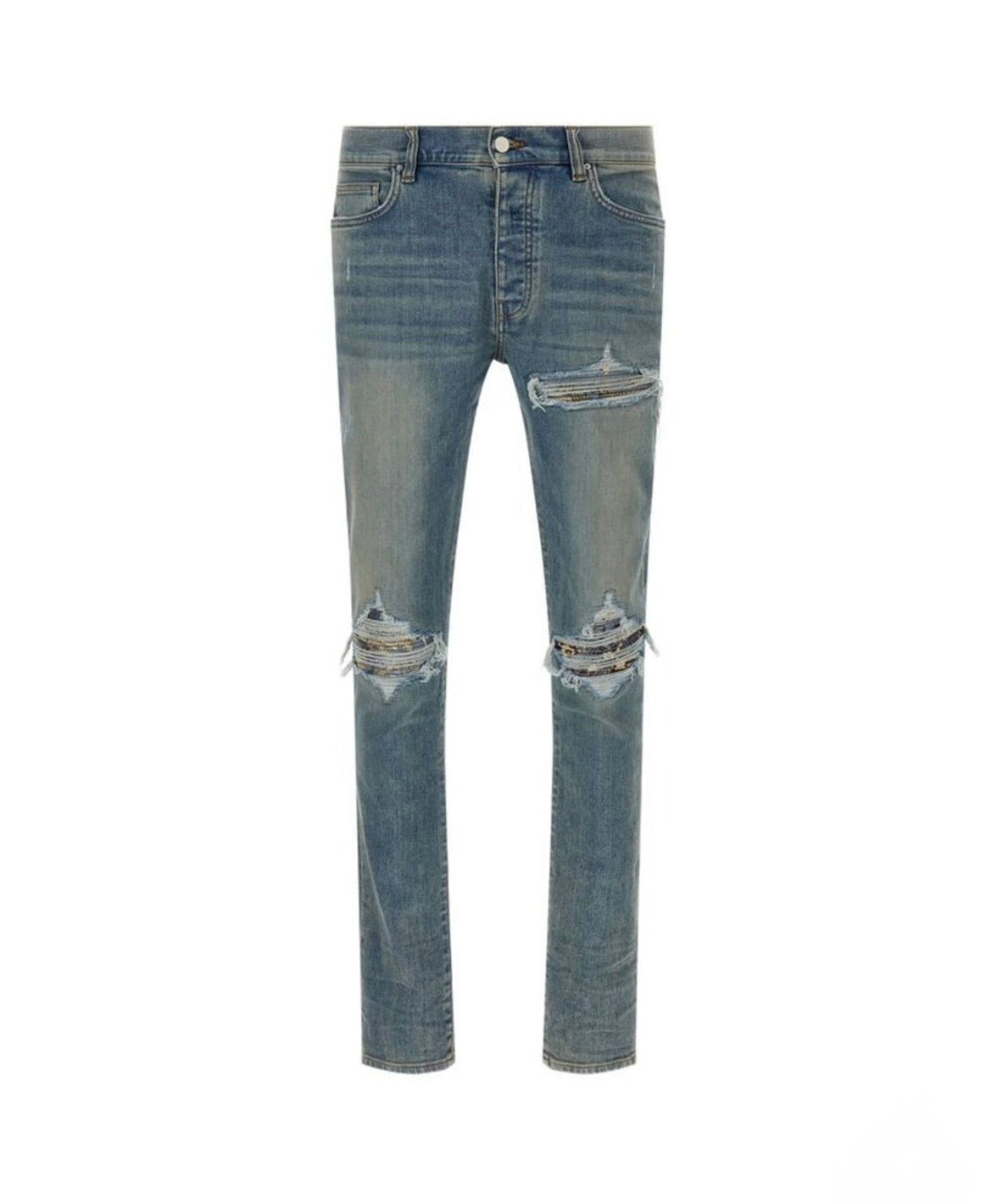 Amiri Jeans MX1 Crane Patch Medium Indigo