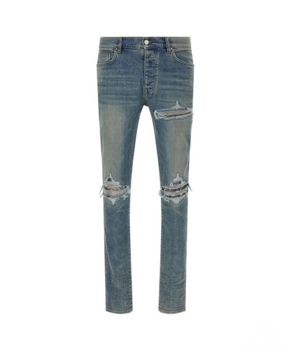 Amiri Jeans MX1 Crane Patch Medium Indigo