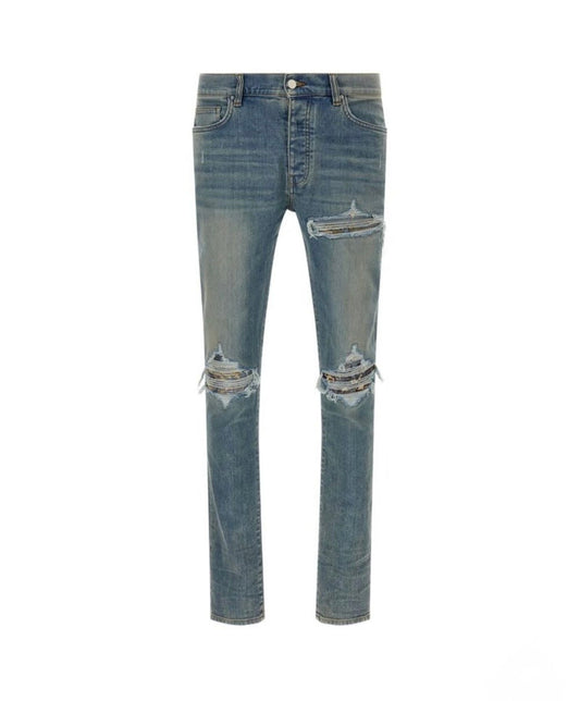 Amiri Jeans MX1 Crane Patch Medium Indigo