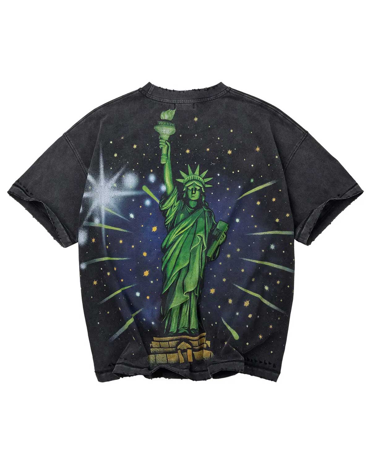 Vale Forever Skyline Bling T-Shirt Black