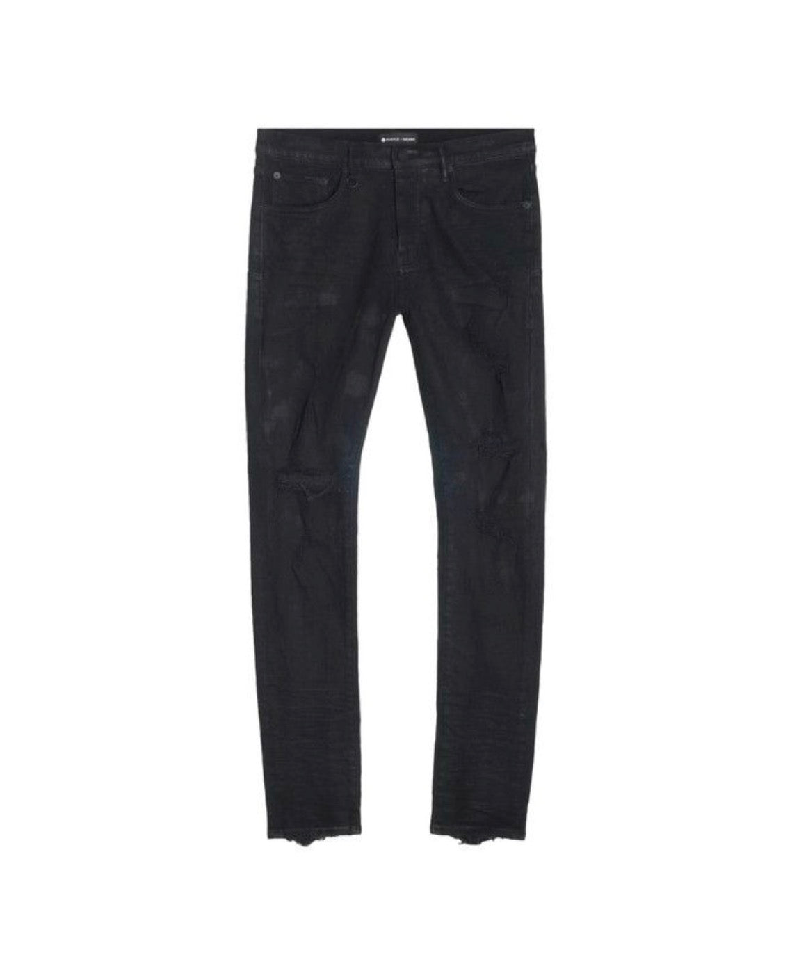 Purple Jeans Black Oil Spill