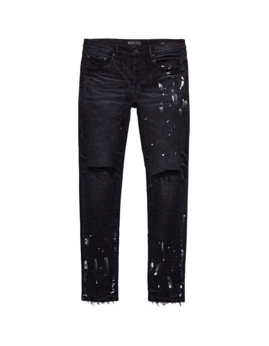 Purple Jeans Black Resin Knee