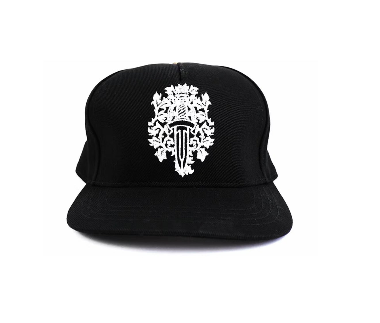 Chrome Hearts Dagger Denim Baseball Hat Black