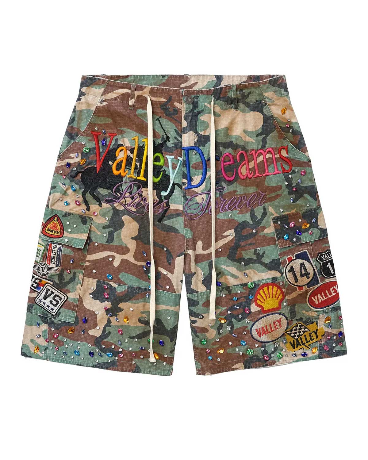 Vale Forever DIY Shorts Camo