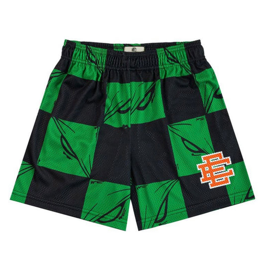 Eric Emanuel x Matty Boy 99 Eyes Shorts Slime/Orange