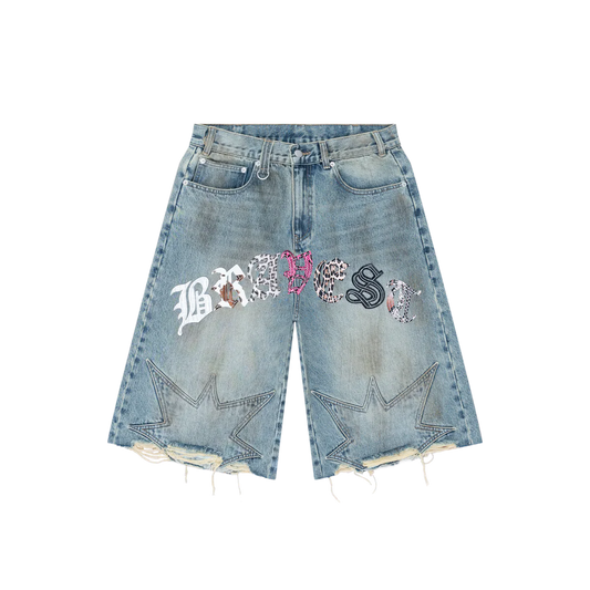 Bravest Studios Urchin Jean Shorts Blue
