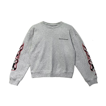 Chrome Hearts Matty Boy Brain Crewneck Heather Grey