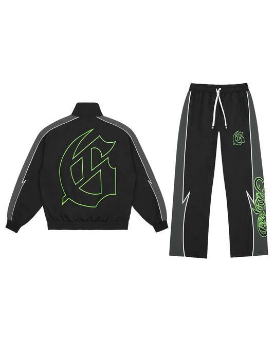 Godspeed GT Track Suit Black/Green