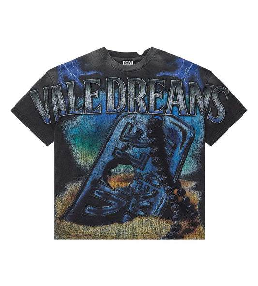 Vale Forever Dog Tag T-Shirt Black
