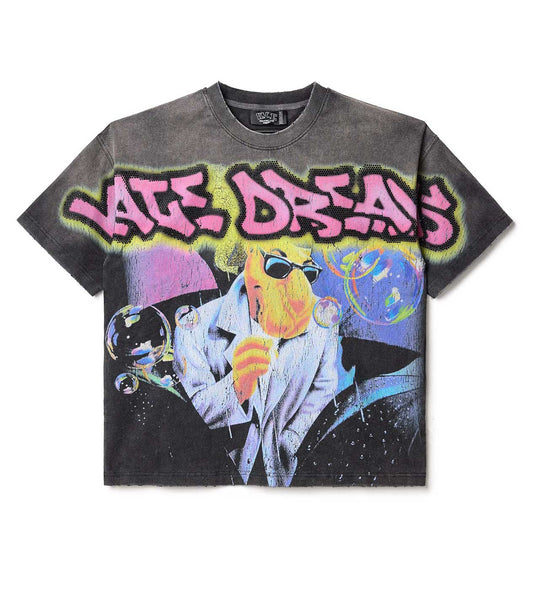 Vale Forever Camel Bling T-Shirt Black