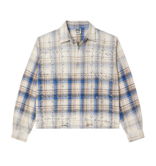 Vale Forever Skyfall Flannel Cream/Blue