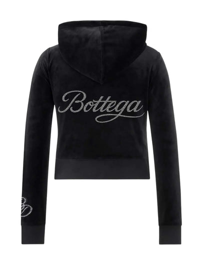 Bottega Desires Velour Set Black Womens