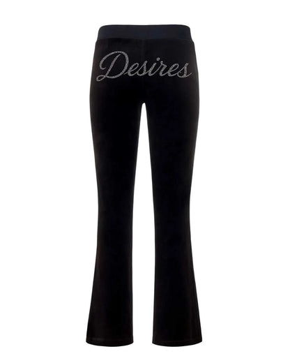 Bottega Desires Velour Set Black Womens
