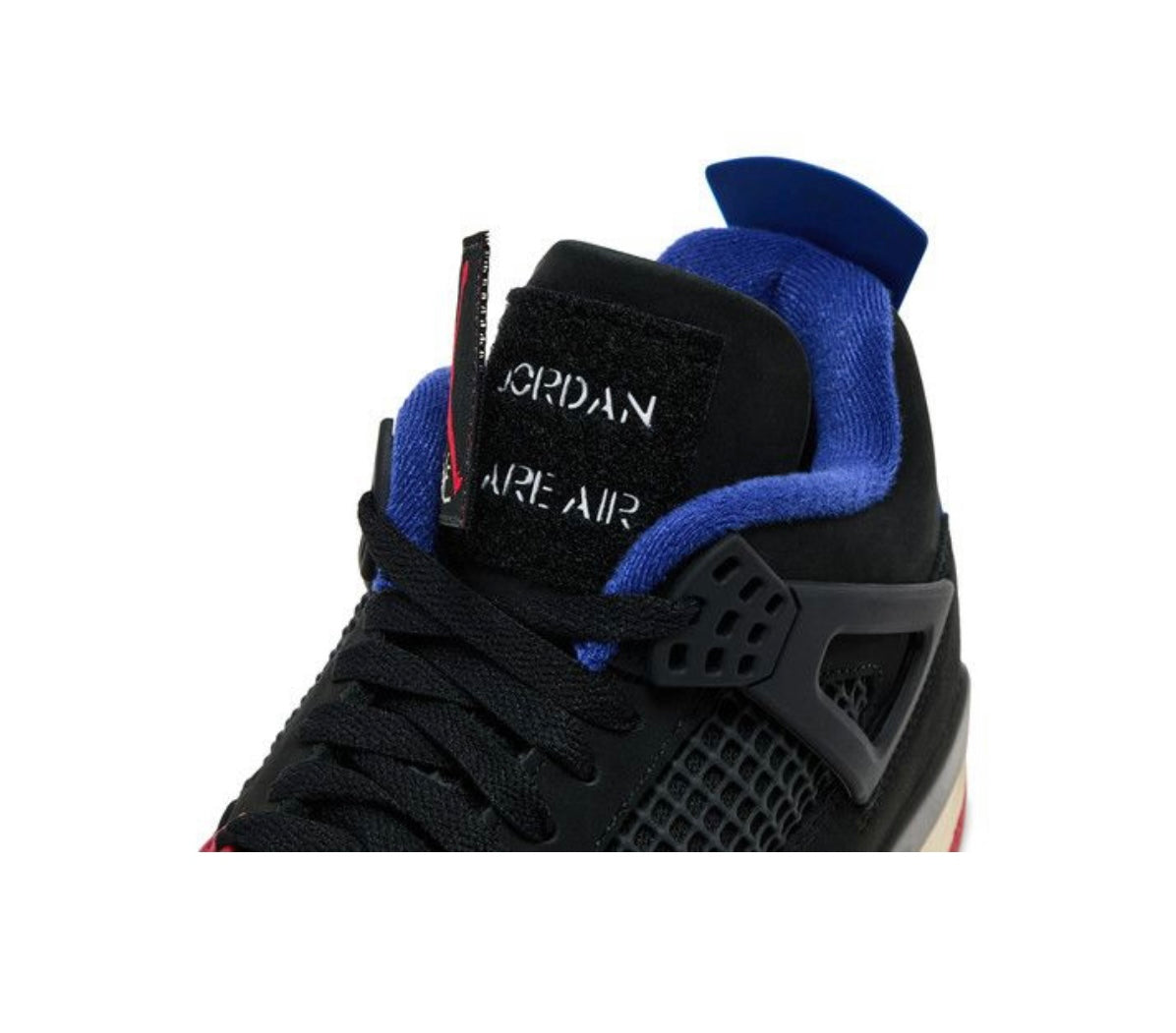 Jordan 4 Rare Air White Lettering