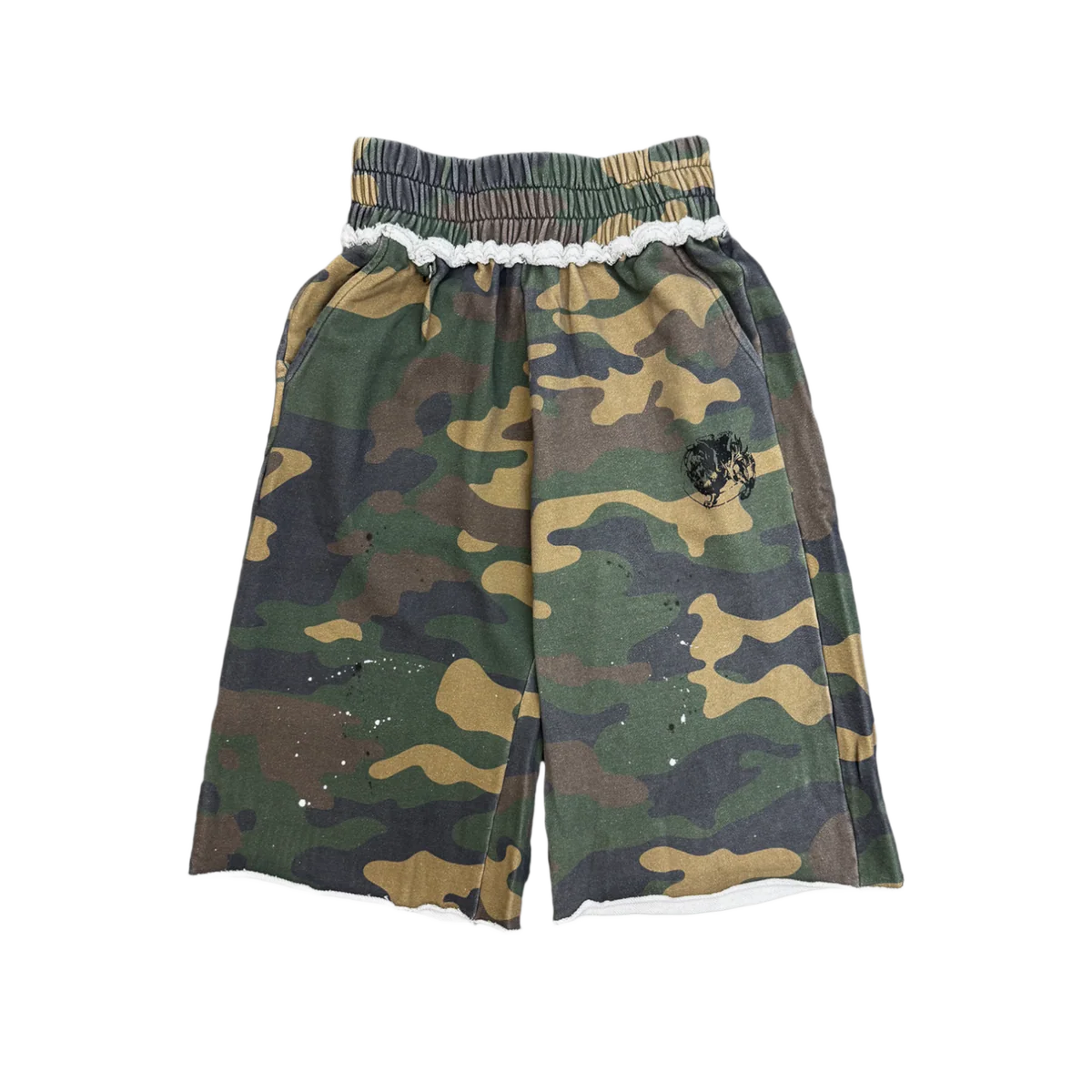 Saint Vanity Long Shorts Camo