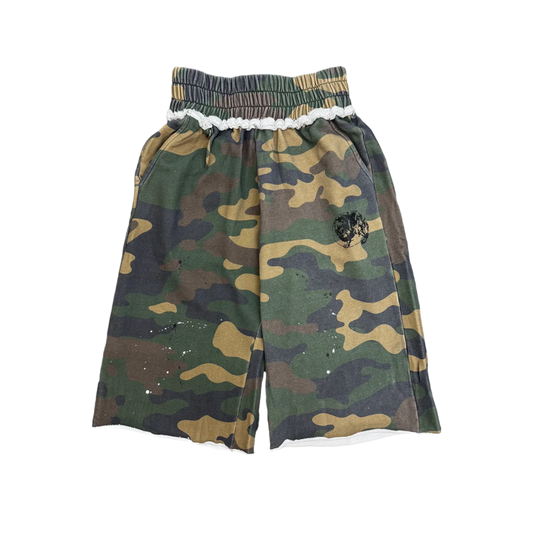 Saint Vanity Long Shorts Camo