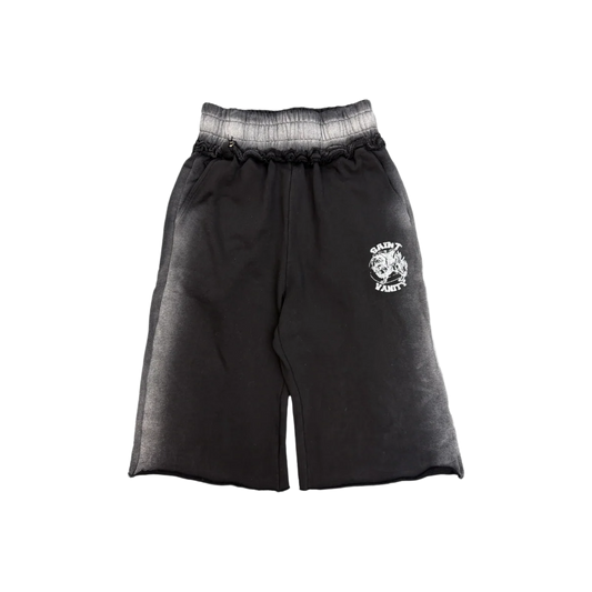 Saint Vanity Long Shorts Ash Black