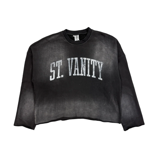 Saint Vanity Crewneck Ash Black