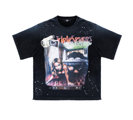 Triple Sevens Filmstar T-Shirt Black