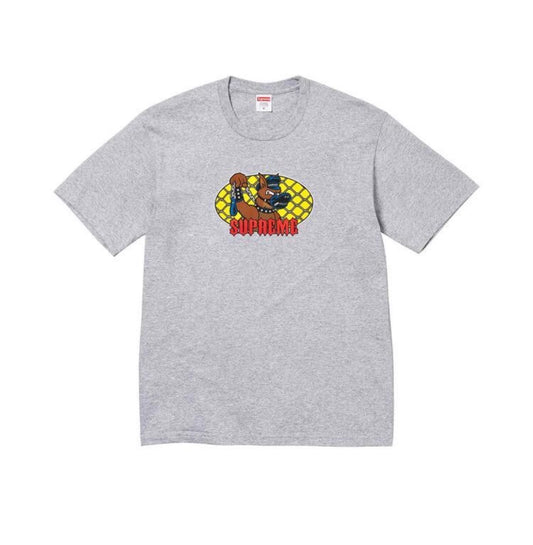 Supreme Leash T-Shirt Heather Grey