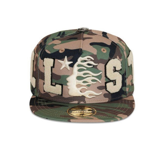 Hellstar OG Patch Fitted Hat Camo