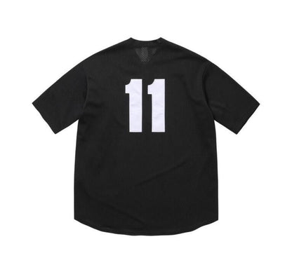 Supreme S Logo Henley Jersey Black Tokyo