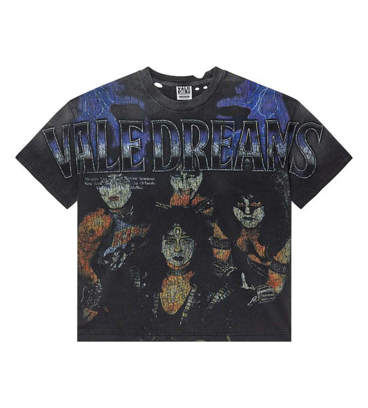 Vale Forever Kiss T-Shirt Black