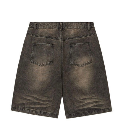 Vale Forever Skittles Jean Shorts Black