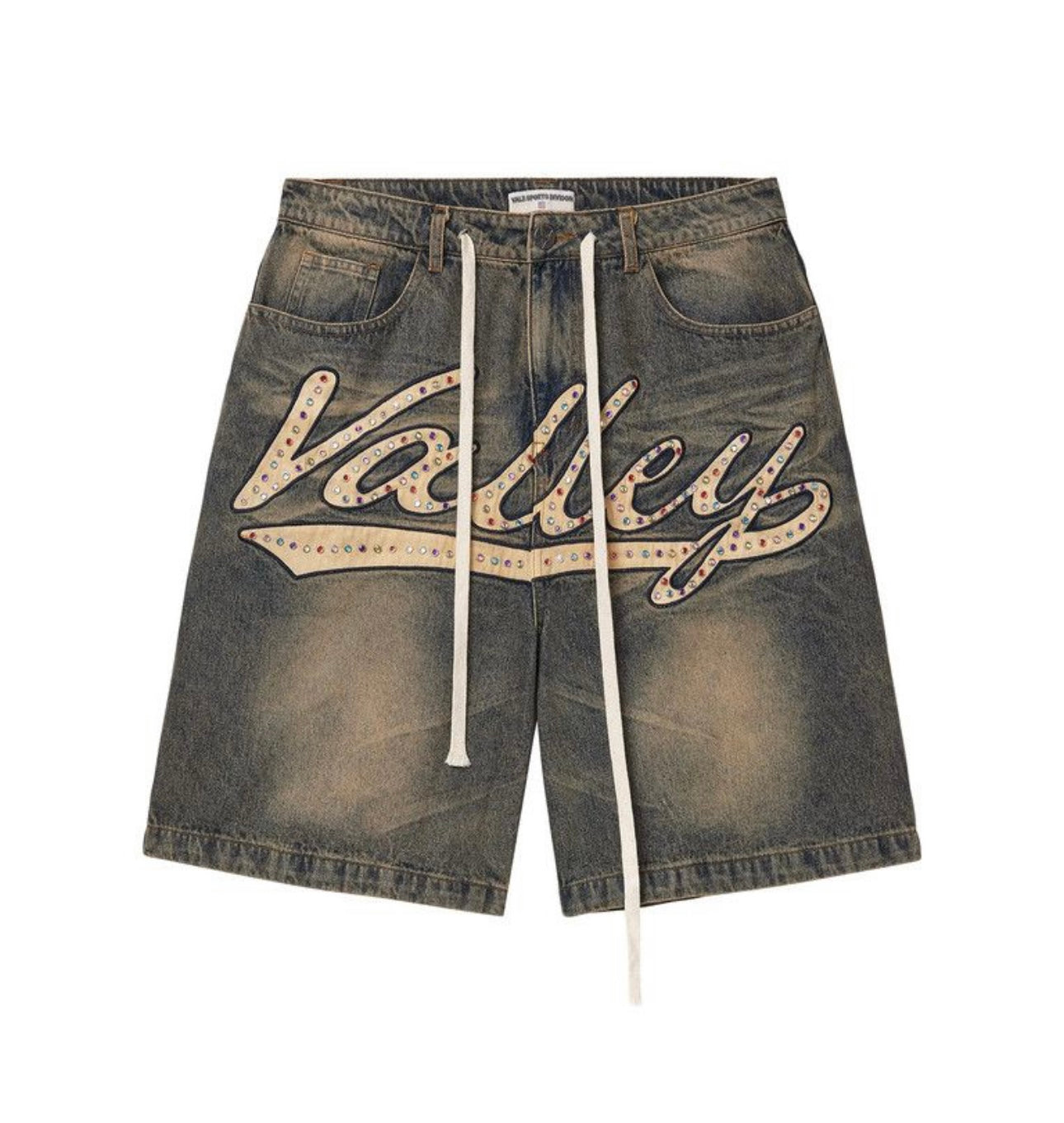 Vale Forever Skittles Jean Shorts Blue