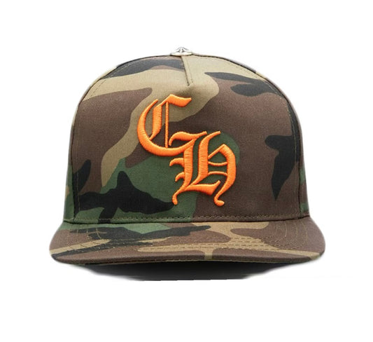 Chrome Hearts CH Logo Hat Camo
