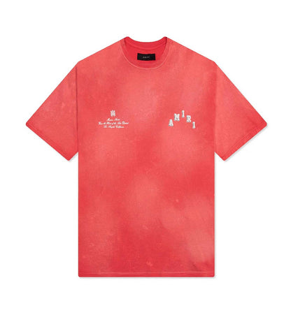 Amiri Collegiate T-Shirt Red