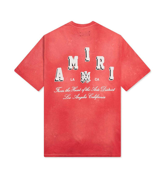 Amiri Collegiate T-Shirt Red