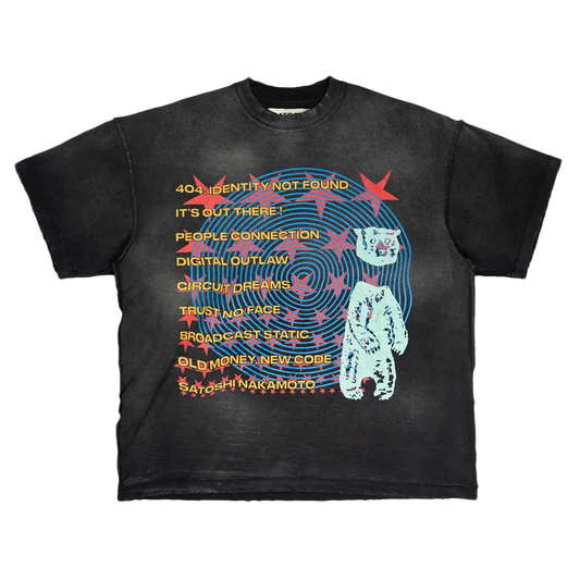Satoshi Nakamoto Overdrive T-Shirt Black