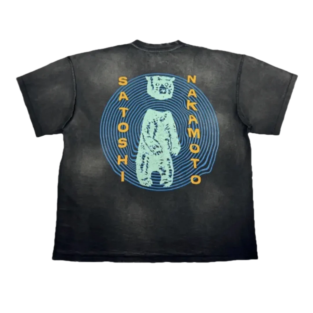 Satoshi Nakamoto Overdrive T-Shirt Black