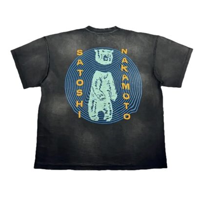 Satoshi Nakamoto Overdrive T-Shirt Black