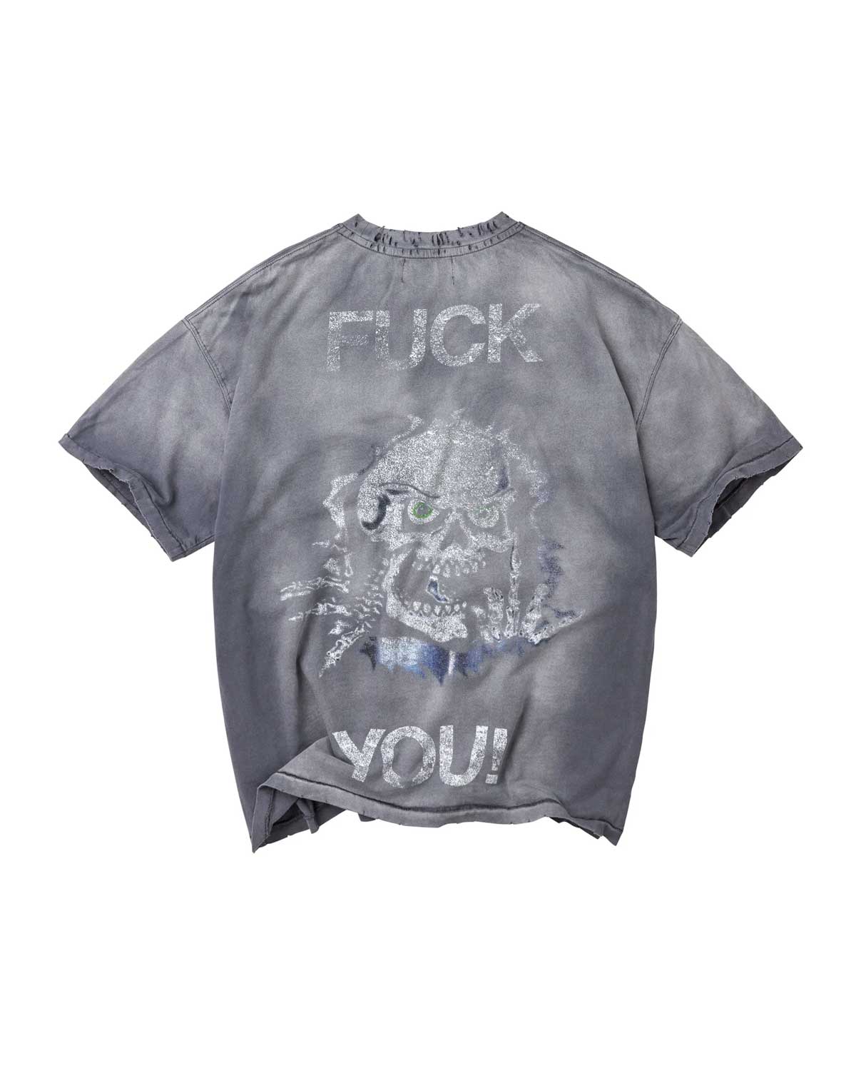 Vale Forever Skull T-Shirt Grey