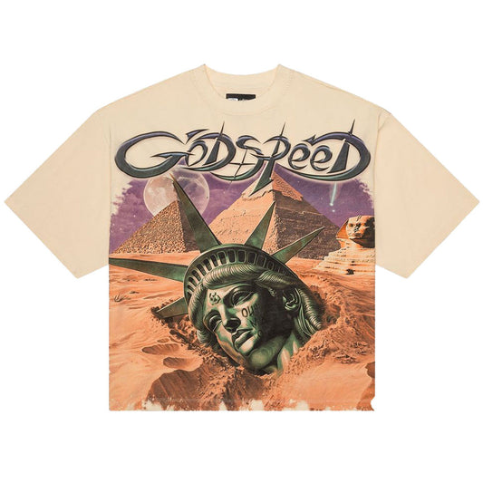 Godspeed Mother Cairo T-Shirt Bone