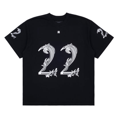 Amiri Oversized 22 T-Shirt Black