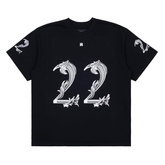 Amiri Oversized 22 T-Shirt Black