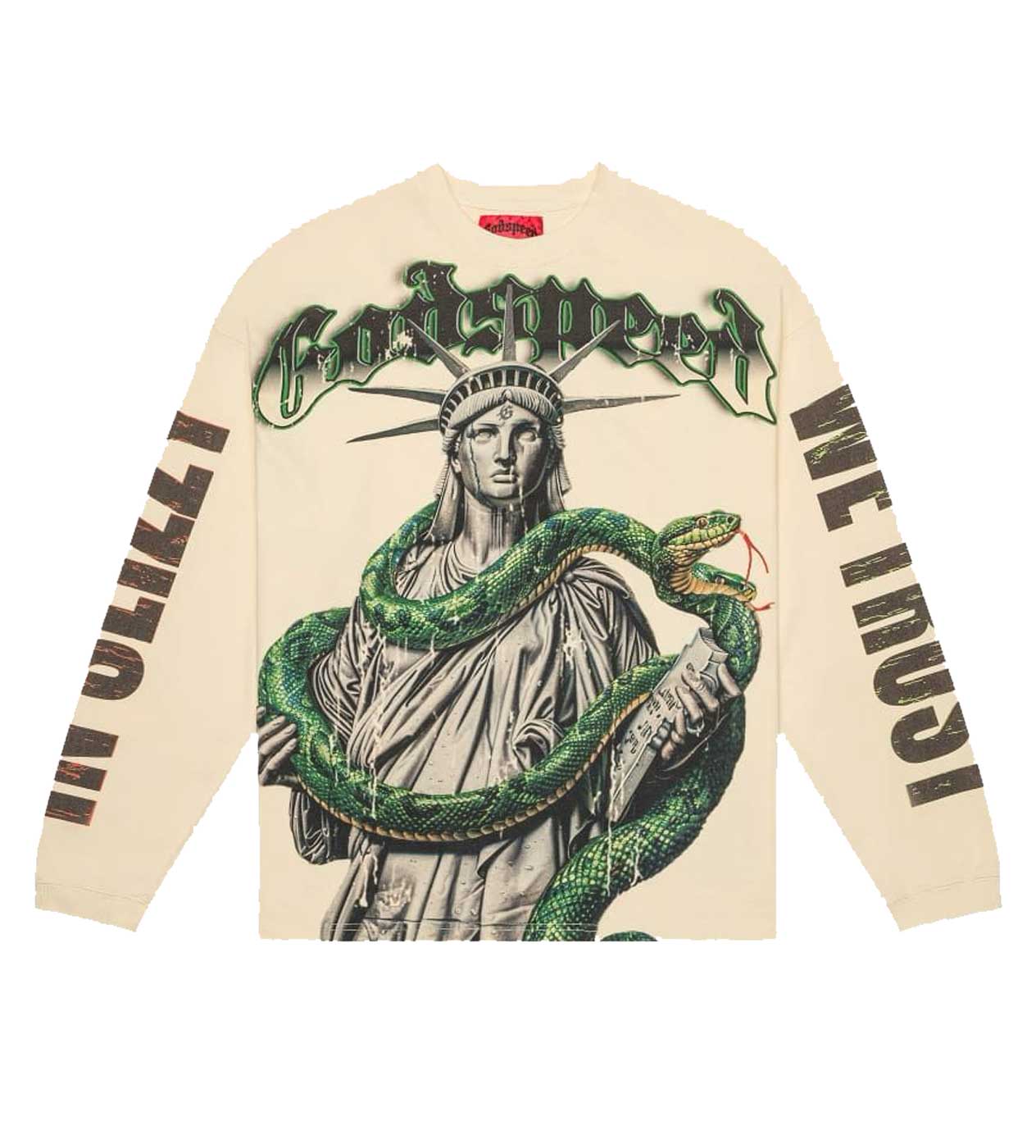 Godspeed Top 5 Slizzy Long Sleeve Bone