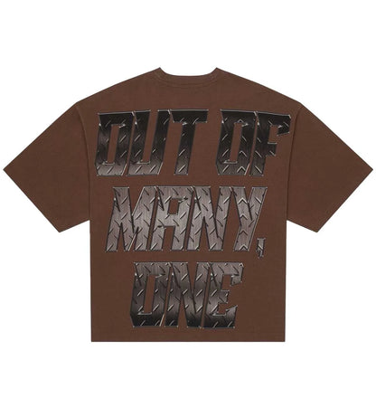 Godspeed Steel Sharpens Steel T-Shirt Brown