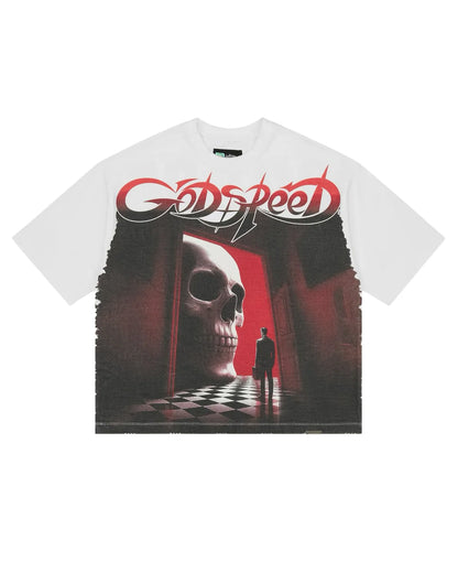 Godspeed Fates Doorstep T-Shirt White