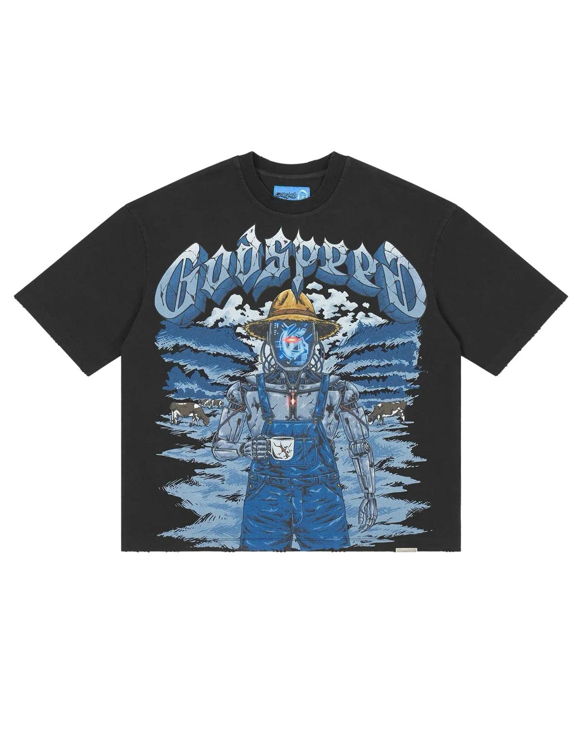 Godspeed Aura Farm T-Shirt Black
